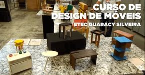 Curso gratuito de Design de Móveis na Etec Guaracy Silveira