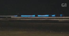 Morador flagra fenômeno da ‘onda azul fluorescente’ em Santos