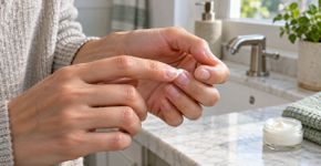 Unhas quebradiças, cutículas secas e mãos sempre na água: especialistas recomendam hidratar unhas e cutículas após lavar as mãos para reduzir a fragilidade