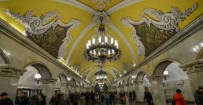 Moscou tem as estações de metrô mais bonitas do mundo