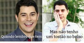 Evaristo Costa comemora feriado prolongado e vira meme na web