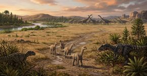 Eles reconstroem o ecossistema Jurássico e descobrem que filhotes gigantes de dinossauros deixados à sua sorte eram as presas favoritas dos grandes predadores.