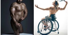 Atletas paralímpicos britânicos ficam nus contra preconceito