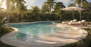 Piscinas em estilo lagoa ou naturalizadas: a tendência que transforma o jardim em um oásis natural
