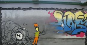 Alameda – Arte de rua: Cidade cinza