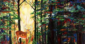 Artista cego pinta quadros incrivelmente tocantes e detalhados