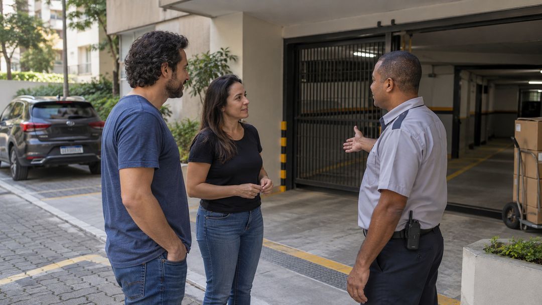 Condomínio reforçou regras para evitar novas obstruções na garagem.
