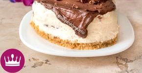 Cheesecake de Ferrero Rocher que não vai ao forno