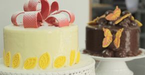 Aula gratuita e online para aprender a fazer bolos confeitados