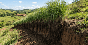 Essa planta serve como filtro natural para a água da chuva: purifica o solo e ainda protege as outras plantas