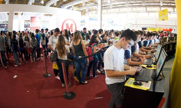 8ª Feira Guia do Estudante, em 2013. Foto: Divulgação