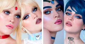 Blogueira de beleza faz makes inspiradas em Sailor Moon