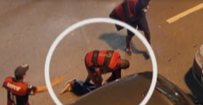 Torcedor do Flamengo furta homem atropelado no Maracanã