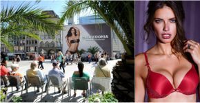 Outdoor com topmodel brasileira levanta polêmica na Alemanha