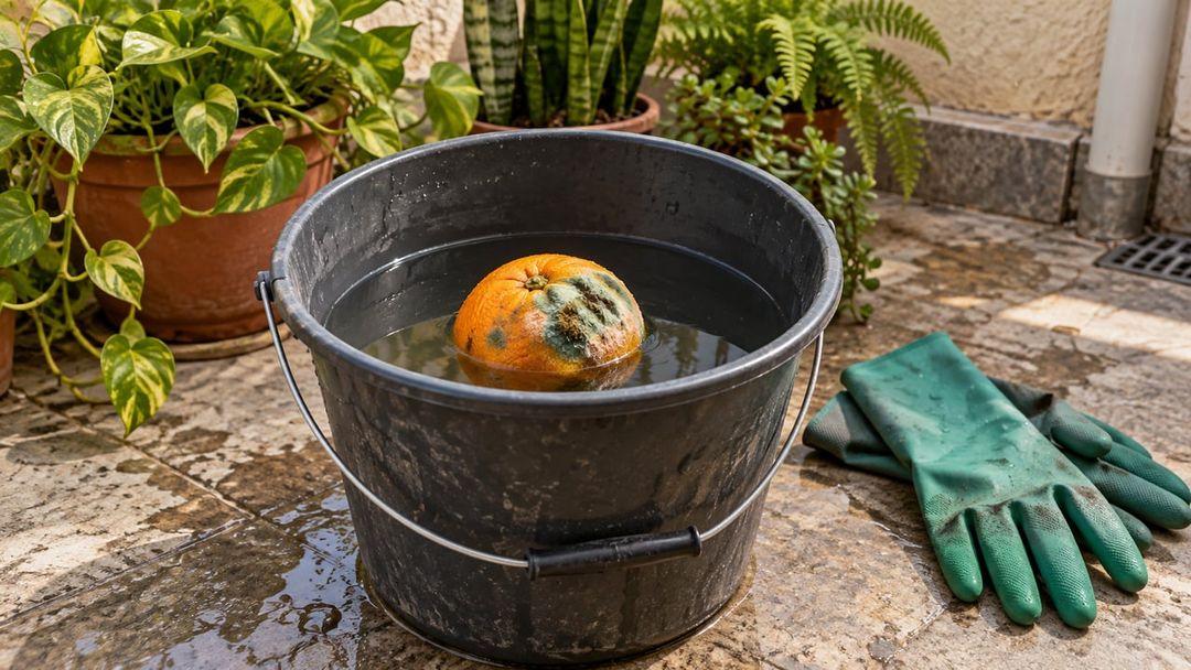 A laranja mofada não deve ser consumida e precisa ser manipulada longe da cozinha, de crianças e de animais – Imagem ilustrativa criada por inteligência artificial
