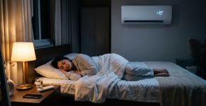 Conselhos para famílias que deixam o ar condicionado ligado durante toda a noite