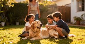 Por que o Golden Retriever é o melhor cão para famílias