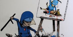A arte critica a vida na obra do francês Dran