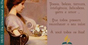 Narrações em comemoração do Dia Internacional da Mulher