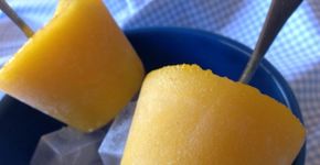 Pra aliviar o calor: aprenda a fazer picolé de manga com gengibre