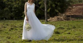 Loja virtual faz sucesso com vestidos de noiva a partir de R$ 350
