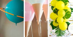 12 ideias criativas para decorar sua festa com balões