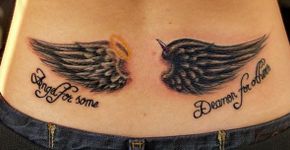 Curiosidades e inspirações em belas tatuagens de asas
