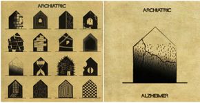 Ilustrador usa arquitetura para explicar 16 distúrbios e doenças