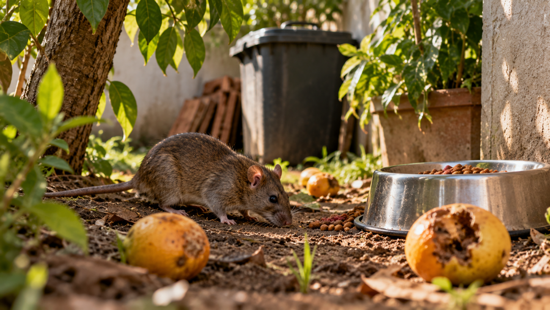 Para evitar que ratos voltem ao quintal, é preciso olhar além das armadilhas. Entenda como eliminar recursos que favorecem a presença dos roedores.