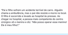 Enigma do acidente entre pai e filho mobiliza a internet