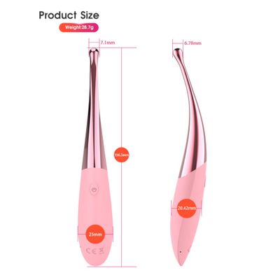 Produzido em silicone cirúrgico super macio, ele possui 12 modos de frequência para você achar a forma que melhor te dá prazer, além de ser 100% impermeável e à prova d´água