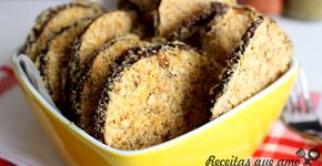 Substitua a batata frita por berinjela de forno crocante