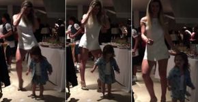 Ceará publica vídeo da filha sambando e menina dá show de fofura