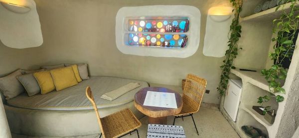 Cabana privativa para os hóspedes