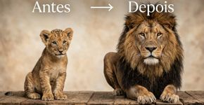 Antes e depois de animais crescendo: as transformações incríveis que mudam completamente a aparência dos filhotes