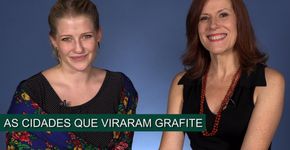 As cidades que viraram grafite