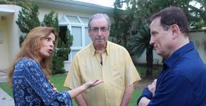 Cabrini entrevista Cunha e esposa na véspera de provável cassação