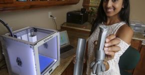 Adolescente cria próteses 3D para animais vítimas de crueldade