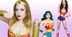 Aprenda a fazer a roupa da Mulher-Maravilha