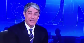 William Bonner anuncia filme de forma empolgada e internet pira