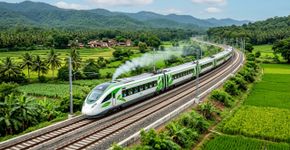 Índia inaugura trem a hidrogênio com capacidade para 2.600 passageiros, mas apenas 40 a 60 embarcam e ferrovia estuda ampliar rota até Délhi