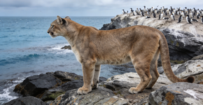 Pumas voltaram com tudo para a Patagônia e iniciaram um fenômeno bizarro com pinguins que está mudando o ecossistema