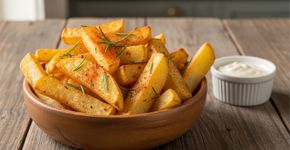 Batatas e batatas-doces ganham uma concorrente: este tubérculo rende batatas fritas ainda mais deliciosas