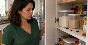 Moradora contrata dedetização para acabar com baratas na cozinha, passa dois dias fora de casa e volta encontrando insetos mortos dentro de armários onde guardava alimentos