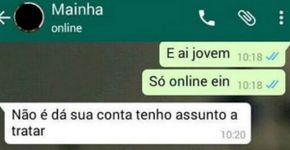 Página mostra as melhores conversas entre mães e filhos no Whats