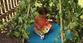 Brincando no jardim: faça uma cabana de trepadeiras para seu pequeno