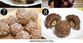 Ferrero Rocher caseiro para fazer com as crianças