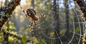 Como as aranhas conseguem construir teias com formatos tão precisos sem ninguém ensinar?