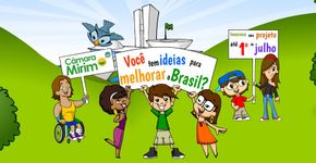 “Câmara Mirim’ convida crianças a criarem projetos de lei