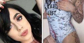Jovem com vitiligo mostra que a sua pele é uma obra de arte